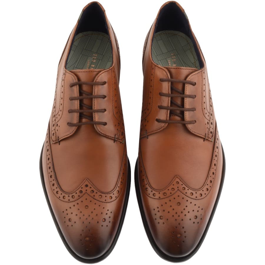 Alternative Image for ProductTed Baker TRVSS Brogues Shoes Brown3